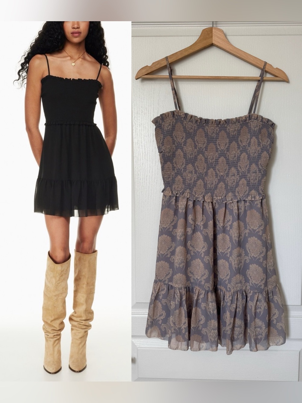 Aritzia Wilfred Tempest Sleeveless Mini Dress